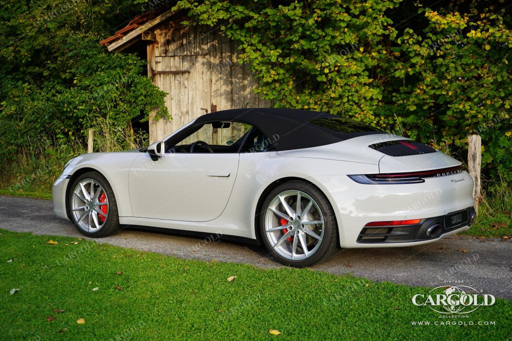Cargold - Porsche 992 Carrera S Cabrio - 1. Hand, erst 1.893 km! Handschalter  - Bild 0