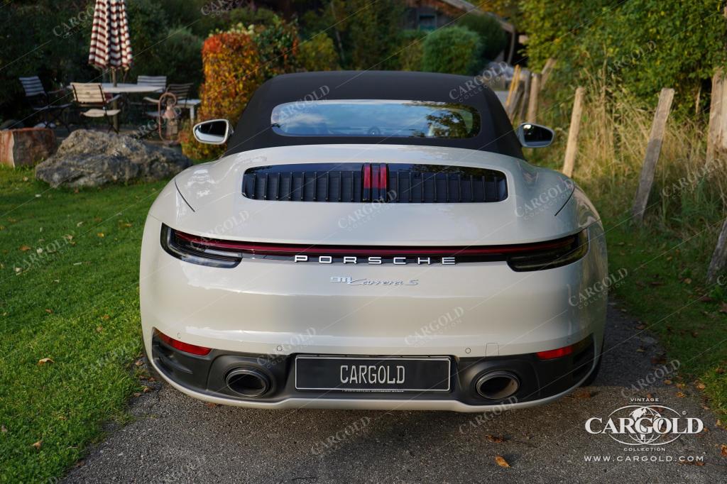 Cargold - Porsche 992 Carrera S Cabrio - 1. Hand, erst 1.893 km! Handschalter  - Bild 10
