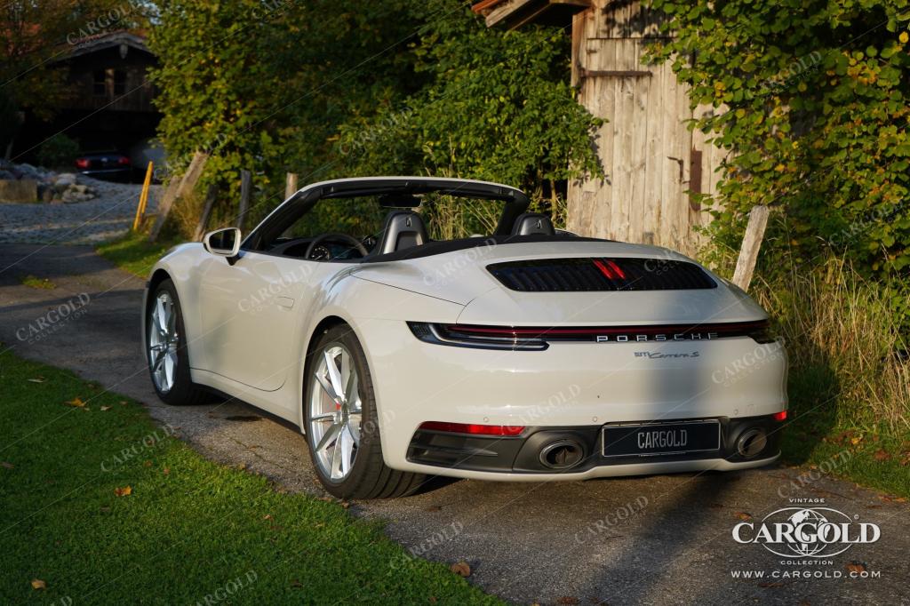 Cargold - Porsche 992 Carrera S Cabrio - 1. Hand, erst 1.893 km! Handschalter  - Bild 14