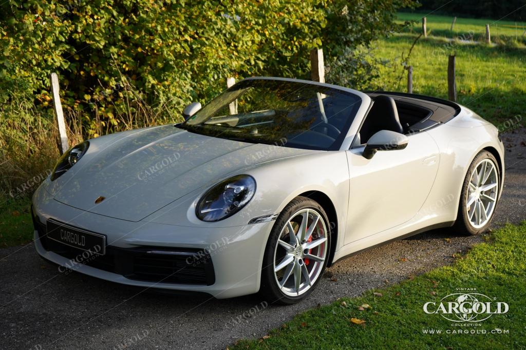 Cargold - Porsche 992 Carrera S Cabrio - 1. Hand, erst 1.893 km! Handschalter  - Bild 4