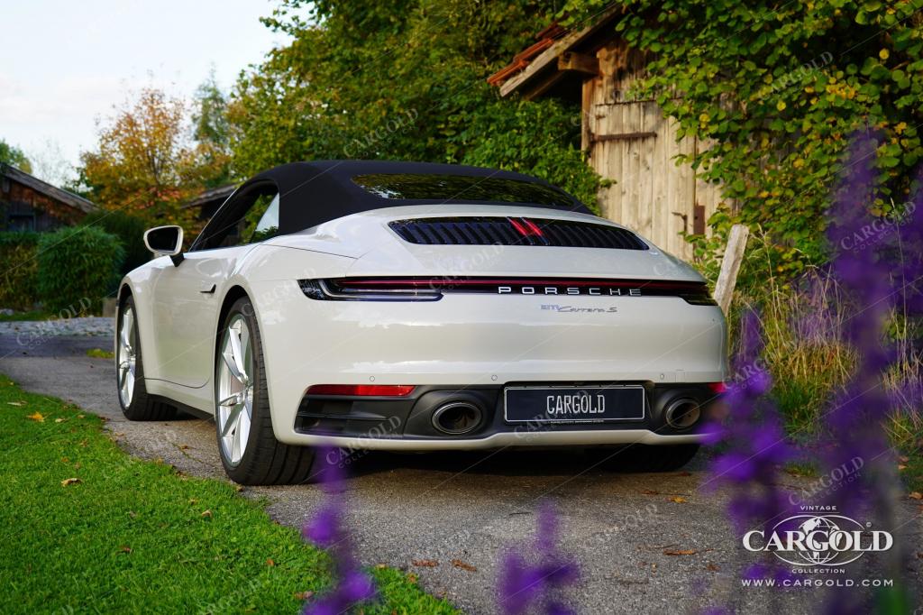 Cargold - Porsche 992 Carrera S Cabrio - 1. Hand, erst 1.893 km! Handschalter  - Bild 6