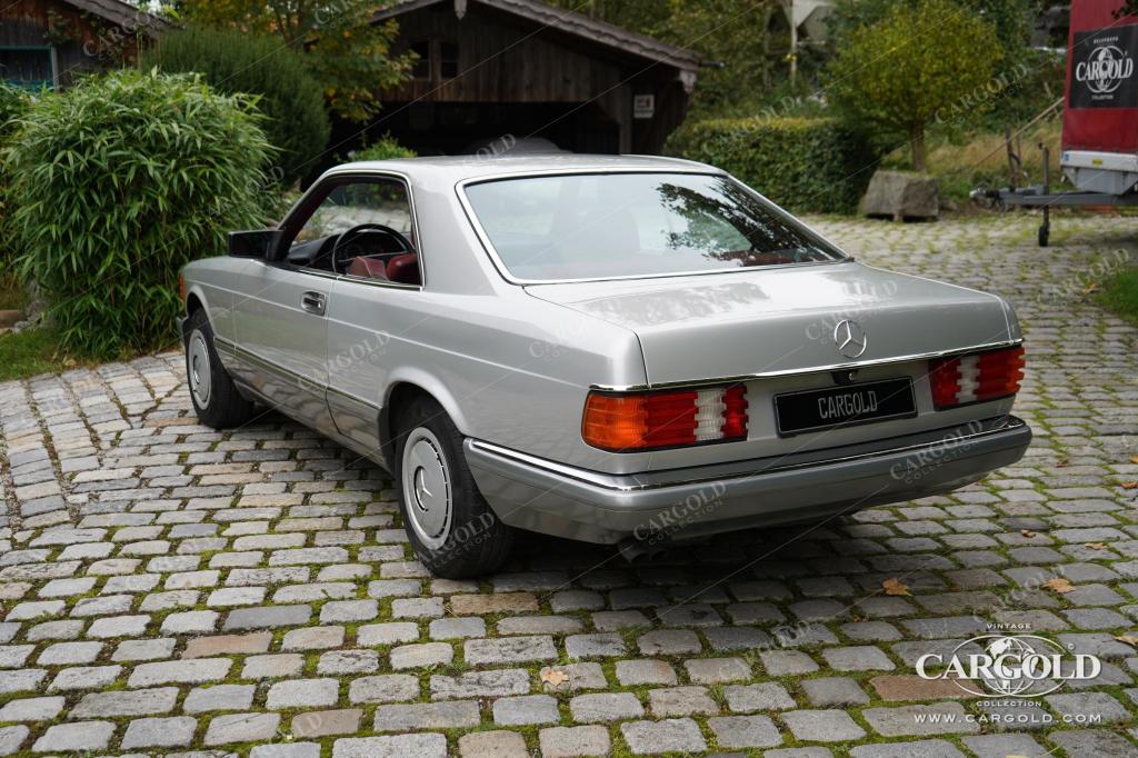 Cargold - Mercedes 420 SEC - Erst 79.753 km! 1. Hand, Jahreswagenzustand  - Bild 10