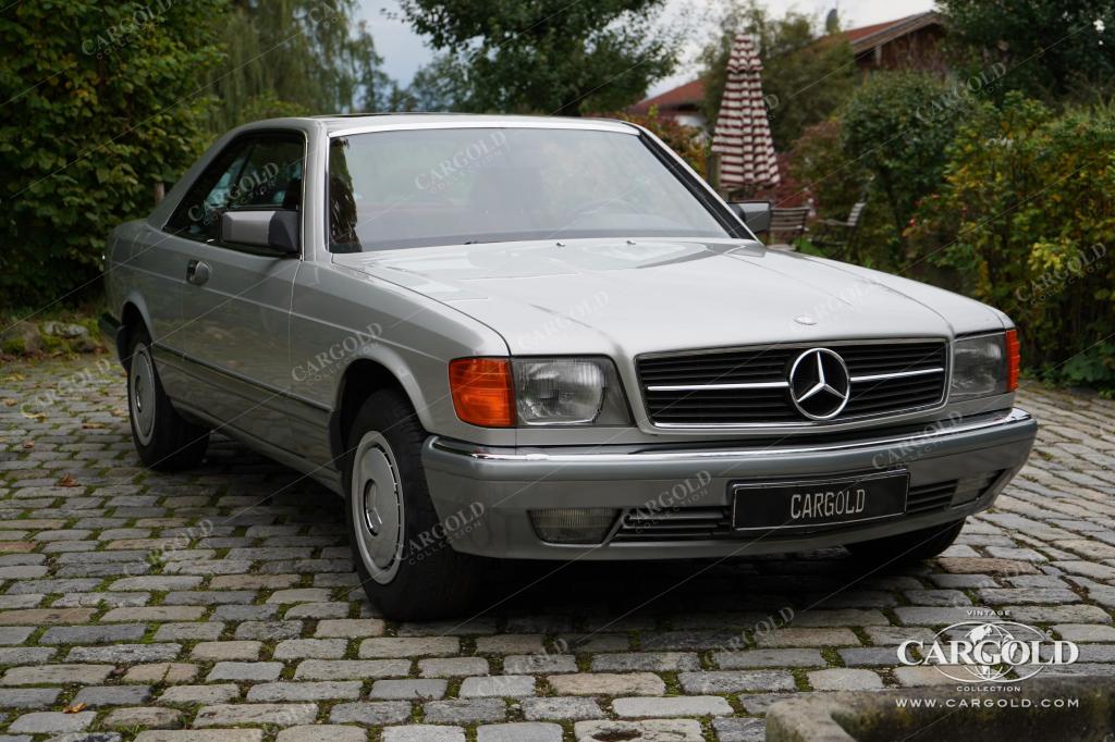 Cargold - Mercedes 420 SEC - Erst 79.753 km! 1. Hand, Jahreswagenzustand  - Bild 12