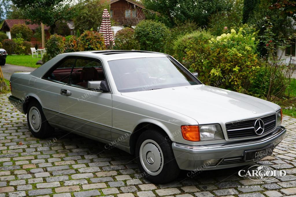 Cargold - Mercedes 420 SEC - Erst 79.753 km! 1. Hand, Jahreswagenzustand  - Bild 14