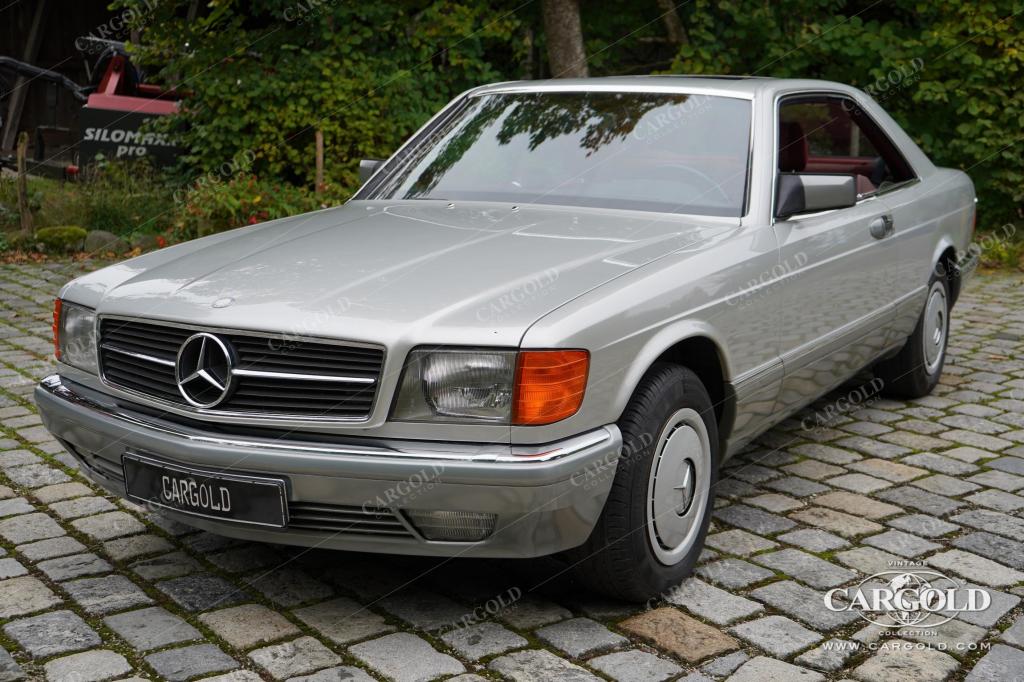 Cargold - Mercedes 420 SEC - Erst 79.753 km! 1. Hand, Jahreswagenzustand  - Bild 4