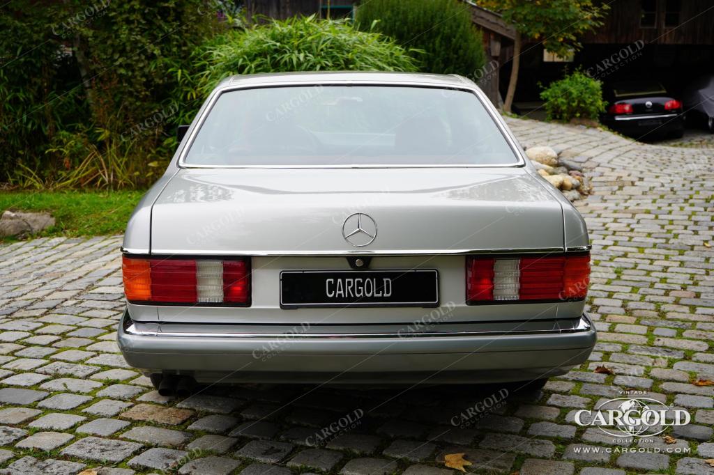 Cargold - Mercedes 420 SEC - Erst 79.753 km! 1. Hand, Jahreswagenzustand  - Bild 6