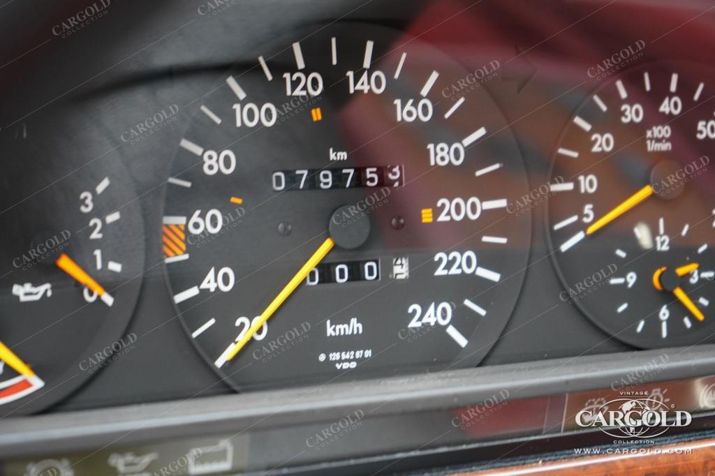 Cargold - Mercedes 420 SEC - Erst 79.753 km! 1. Hand, Jahreswagenzustand  - Bild 9