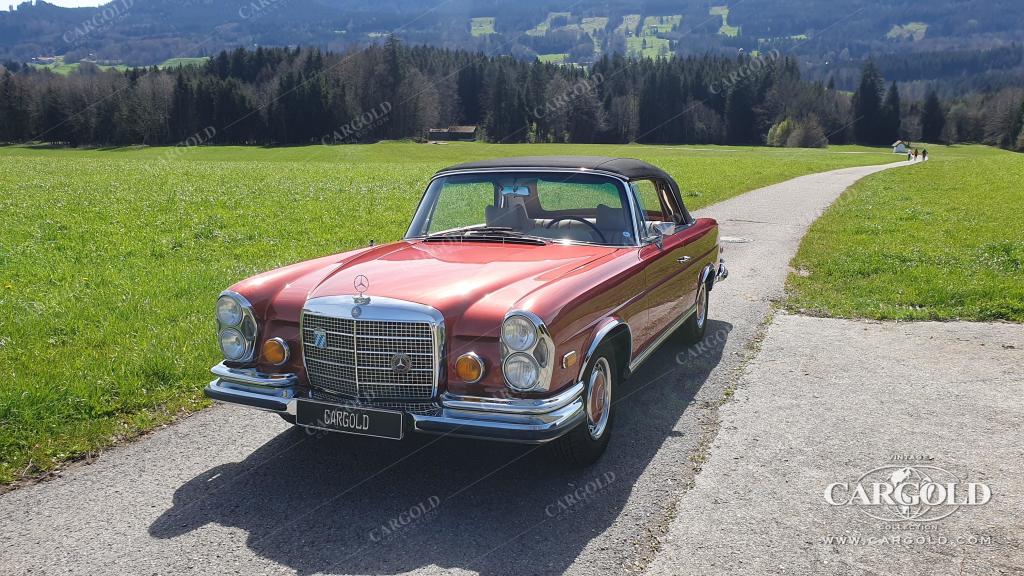 Cargold - Mercedes 280 SE 3.5 Cabriolet  - Original 571 H Dunkelrot Metallic  - Bild 53