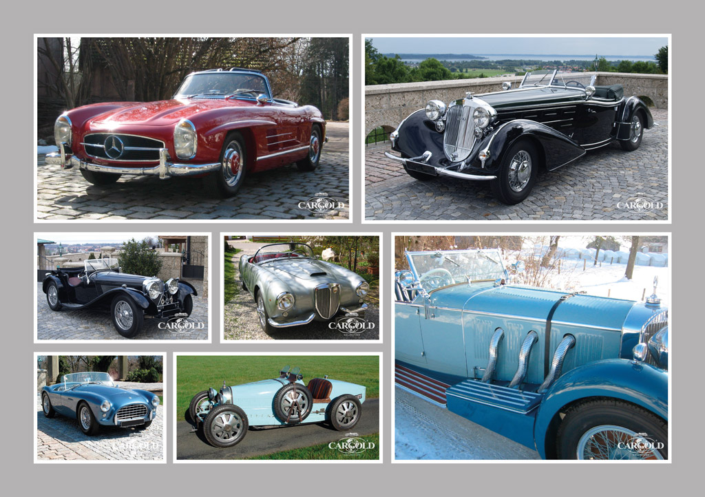 Oldtimer kaufen by Cargold Collection - Classic Sportscars - Prewar cars - Supercars