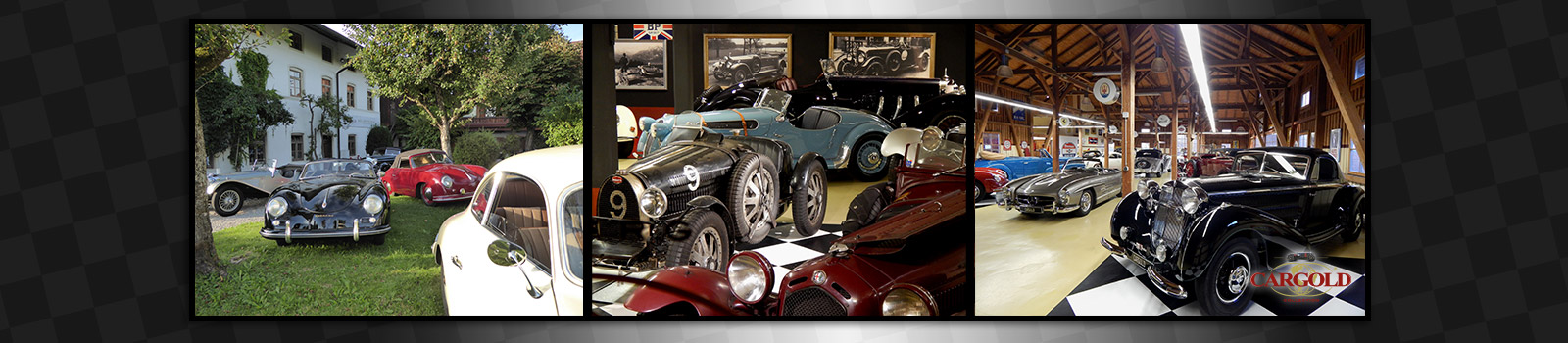 Cargold - CLASSIC SPORTSCARS  &  PREWAR CARS  &  SUPERCARS